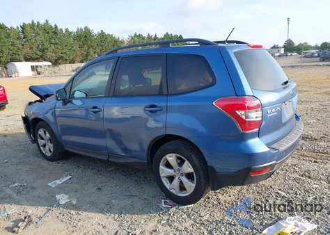 2015 Subaru Forester 2.5I Premium z USA, uszkodzony, nr VIN JF2SJADC1FH404713